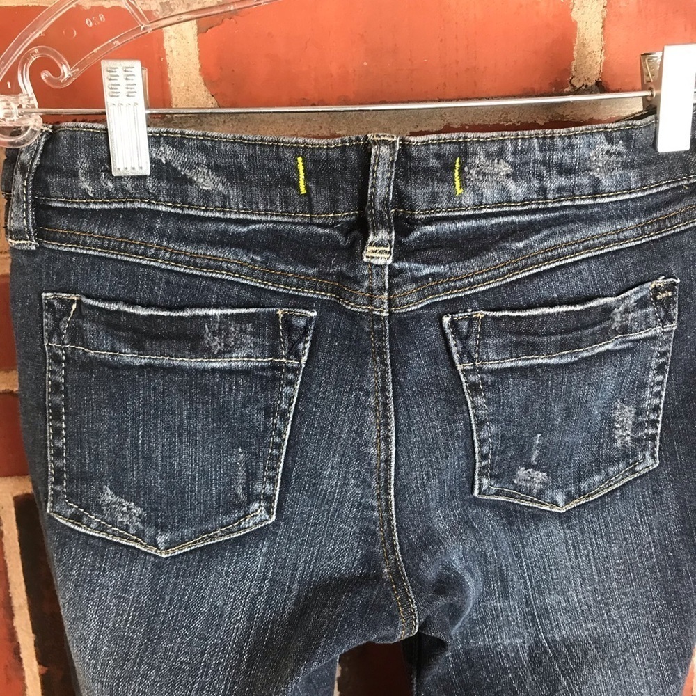 🔥Garage Super  Skinny Distressed Jeans 05 - Picture 6 of 8